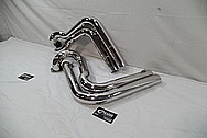 Stainless Steel Exhaust Pipes AFTER Chrome-Like Metal Polishing and Buffing Services / Restoration Services