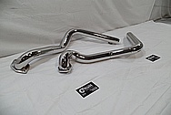 Stainless Steel Exhaust Pipes AFTER Chrome-Like Metal Polishing and Buffing Services / Restoration Services