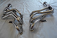 Stainless Steel Exhaust Headers and Flange AFTER Chrome-Like Metal Polishing and Buffing Services / Restoration Services