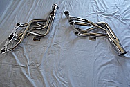 Stainless Steel Exhaust Headers and Flange AFTER Chrome-Like Metal Polishing and Buffing Services / Restoration Services