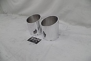 Aluminum Vehicle Exhaust Tips AFTER Chrome-Like Metal Polishing - Aluminum Polishing 