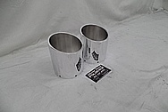 Aluminum Vehicle Exhaust Tips AFTER Chrome-Like Metal Polishing - Aluminum Polishing 