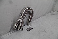 Stainless Steel Exhaust Headers AFTER Chrome-Like Metal Polishing - Stainless Steel Polishing - Exhaust Header Polishing 