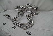 Stainless Steel Exhaust Headers AFTER Chrome-Like Metal Polishing - Stainless Steel Polishing - Exhaust Header Polishing 