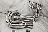 Stainless Steel Headers AFTER Chrome-Like Metal Polishing and Buffing Services / Restoration Services - Exhaust Polishing - Header Polishing 