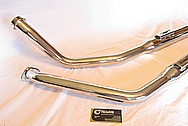 Motorcycle Stainless Steel Exhaust System AFTER Chrome-Like Metal Polishing and Buffing Services
