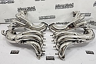 Stainless Steel Boat Exhaust Headers / Exhaust Pipe Project AFTER Chrome-Like Metal Polishing and Buffing Services - Stainless Steel Polishing - Boat Polishing 