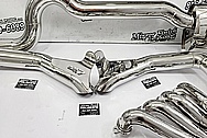 Stainless Steel Exhaust System Project AFTER Chrome-Like Metal Polishing and Buffing Services - Stainless Steel Polishing - Exhaust / Muffler Polishing