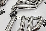 Stainless Steel Exhaust System Project AFTER Chrome-Like Metal Polishing and Buffing Services - Stainless Steel Polishing - Exhaust / Muffler Polishing