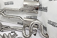 Stainless Steel Exhaust System Project AFTER Chrome-Like Metal Polishing and Buffing Services - Stainless Steel Polishing - Exhaust / Muffler Polishing