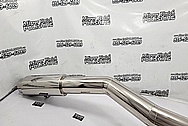 Toyota Supra 2JZ-GTE Titanium 5" Custom Exhaust Sytem AFTER Chrome-Like Metal Polishing and Buffing Services / Restoration Services - Titanium Polishing