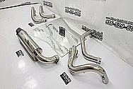ATV Titanium Exhaust System Project AFTER Chrome-Like Metal Polishing - Aluminum Polishing - Titanium Polishing Services 