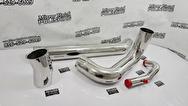 Stainless Steel Exhaust System Pieces AFTER Chrome-Like Metal Polishing - Stainless Steel Polishing - Exhaust System Polishing Services