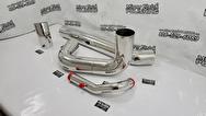 Stainless Steel Exhaust System Pieces AFTER Chrome-Like Metal Polishing - Stainless Steel Polishing - Exhaust System Polishing Services