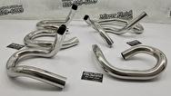 Titanium Custom Exhaust Header System AFTER Chrome-Like Metal Polishing - Titanium Polishing - Exhaust System Polishing Services