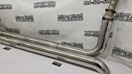 Stainless Steel Exhaust System Pieces AFTER Chrome-Like Metal Polishing - Stainless Steel Polishing - Exhaust System Polishing Services