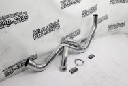 Stainless Steel Exhaust System Pieces AFTER Chrome-Like Metal Polishing - Stainless Steel Polishing - Exhaust System Polishing Services