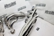 Stainless Steel Exhaust Header Project AFTER Chrome-Like Metal Polishing and Buffing Services / Restoration Services - Stainless Steel Polishing - Exhaust Polishing - Header Polishing 