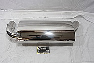 Buell XB Stainless Steel Motorcycle Muffler AFTER Chrome-Like Metal Polishing and Buffing Services / Restoration Services 