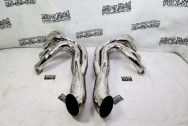 Fabshop Titanium Headers / Exhaust System AFTER Chrome-Like Metal Polishing and Buffing Services / Restoration Services - Headers Polishing - Titanium Polishing 