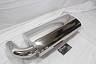 Buell XB Stainless Steel Motorcycle Muffler AFTER Chrome-Like Metal Polishing and Buffing Services / Restoration Services 