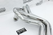 Stainless Steel Exhaust Headers AFTER Chrome-Like Metal Polishing - Stainless Steel Polishing - Headers Polishing Service