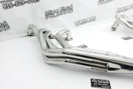 Stainless Steel Exhaust Headers AFTER Chrome-Like Metal Polishing - Stainless Steel Polishing - Headers Polishing Service