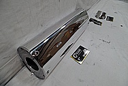 Steel FMF Exhaust for Motorcycle AFTER Chrome-Like Metal Polishing and Buffing Services / Restoration Services