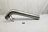 409 Stainless Steel Truck Exhaust System BEFORE Chrome-Like Metal Polishing and Buffing Services / Restoration Services - Exhaust Polishing - Stainless Steel Polishing 