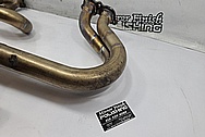 Steel Exhaust Sytem / Headers Project BEFORE Chrome-Like Metal Polishing and Buffing Services / Restoration Services - Steel Polishing