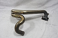 Buell XB Motorcycle Stainless Steel Exhaust Piping BEFORE Chrome-Like Metal Polishing and Buffing Services