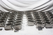 Stainless Steel Exhaust Tips BEFORE Chrome-Like Metal Polishing and Buffing Services / Restoration Services 