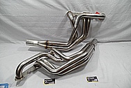 Stainless Steel Exhaust Headers BEFORE Chrome-Like Metal Polishing and Buffing Services / Restoration Services 