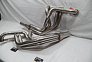 Stainless Steel Exhaust Headers BEFORE Chrome-Like Metal Polishing and Buffing Services / Restoration Services 