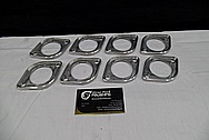 Exhaust Flange Pieces BEFORE Chrome-Like Metal Polishing and Buffing Services / Restoration Services 