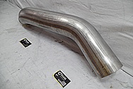 5" Stainless Steel Exhaust for Truck BEFORE Chrome-Like Metal Polishing and Buffing Services / Restoration Services