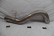 5" Stainless Steel Exhaust for Truck BEFORE Chrome-Like Metal Polishing and Buffing Services / Restoration Services