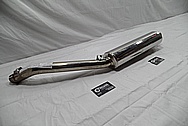 Staintune Stainless Steel Exhaust BEFORE Chrome-Like Metal Polishing and Buffing Services / Restoration Services