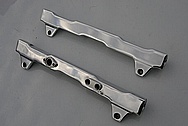 Ford Shelby Aluminum Fuel Rails AFTER Chrome-Like Metal Polishing and Buffing Services