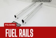 Aluminum Fuel Rails AFTER Chrome-Like Metal Polishing and Buffing Services - Aluminum Polishing - Fuel Rail Polishing