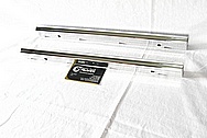 Aluminum Fuel Rails AFTER Chrome-Like Metal Polishing and Buffing Services Plus Painting Services