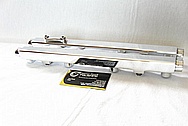 1950 Mercury Lead Sled Aluminum Fuel Rails AFTER Chrome-Like Metal Polishing and Buffing Services / Restoration Services 