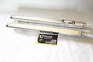 1950 Mercury Lead Sled Aluminum Fuel Rails AFTER Chrome-Like Metal Polishing and Buffing Services / Restoration Services 
