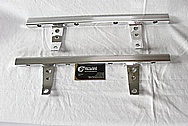 Aluminum Fuel Rails and Brackets AFTER Chrome-Like Metal Polishing and Buffing Services / Resoration Services