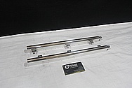 Aluminum Supercharger Fuel Rails AFTER Chrome-Like Metal Polishing and Buffing Services / Resoration Services