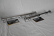 Mitsubishi 3000GT Aluminum Fuel Rails AFTER Chrome-Like Metal Polishing and Buffing Services / Resoration Services Plus Custom Painting services 