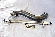 Toyota Supra 2JZ - GTE Aluminum Fuel Rail BEFORE Chrome-Like Metal Polishing and Buffing Services