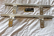 Aluminum Fuel Rails and Brackets BEFORE Chrome-Like Metal Polishing and Buffing Services / Resoration Services