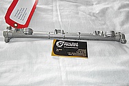 1996 Mitsubishi 3000 GT Aluminum Fuel Rail BEFORE Chrome-Like Metal Polishing and Buffing Services / Resoration Services