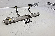 Aluminum Fuel Rail BEFORE Chrome-Like Metal Polishing and Buffing Services - Aluminum Polishing